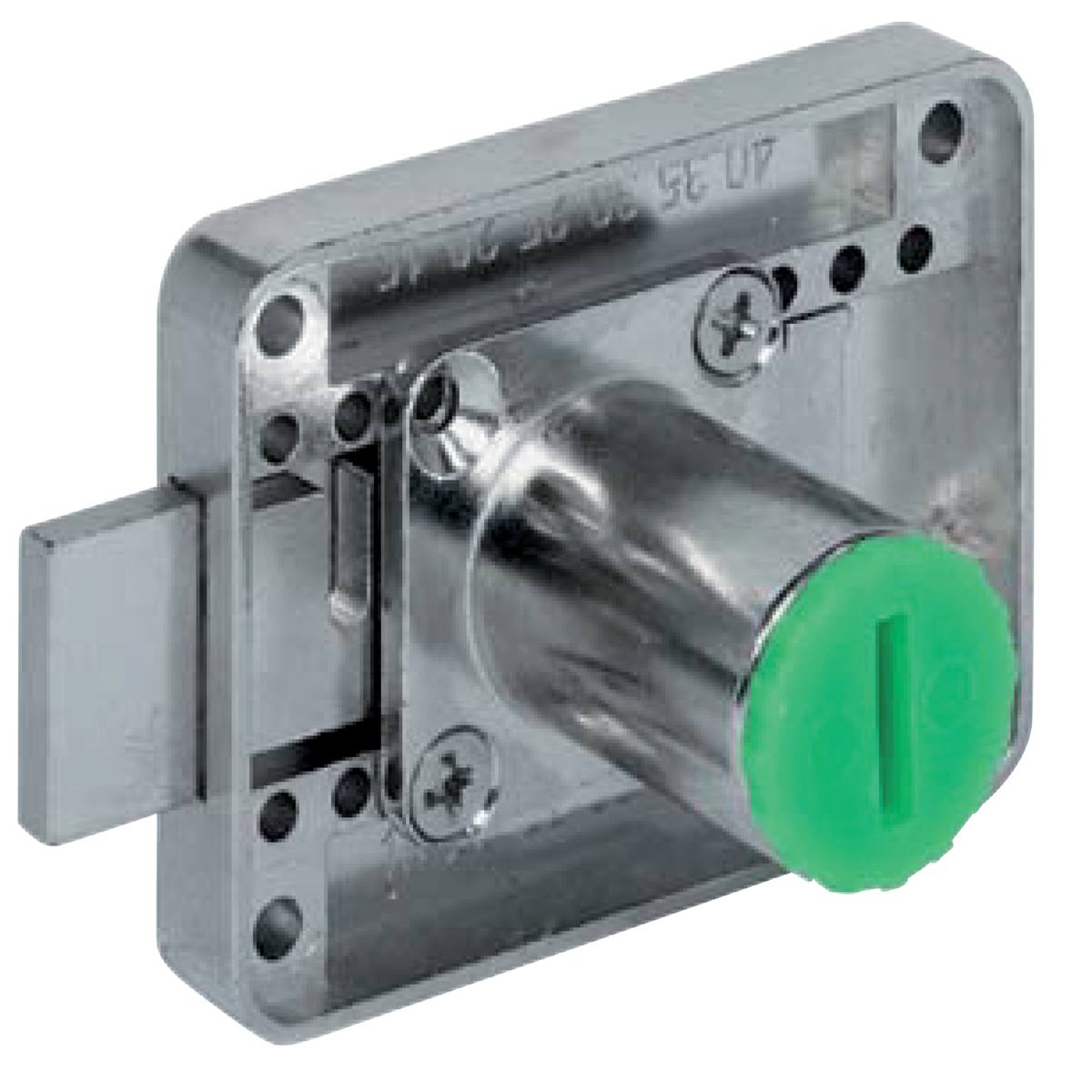 Serrure De Meuble Häfele SYMO – à Visser, Pêne Cylindrique DM 25